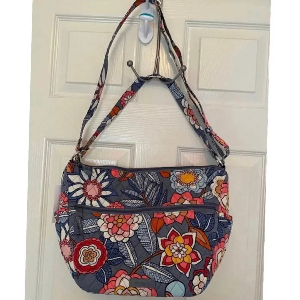VERA BRADLEY Go Ahead Convertible Crossbody - TROPICAL EVENING
